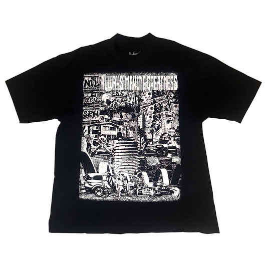 ALWAYS MAKING GREATNESS GEAPHIC TEE